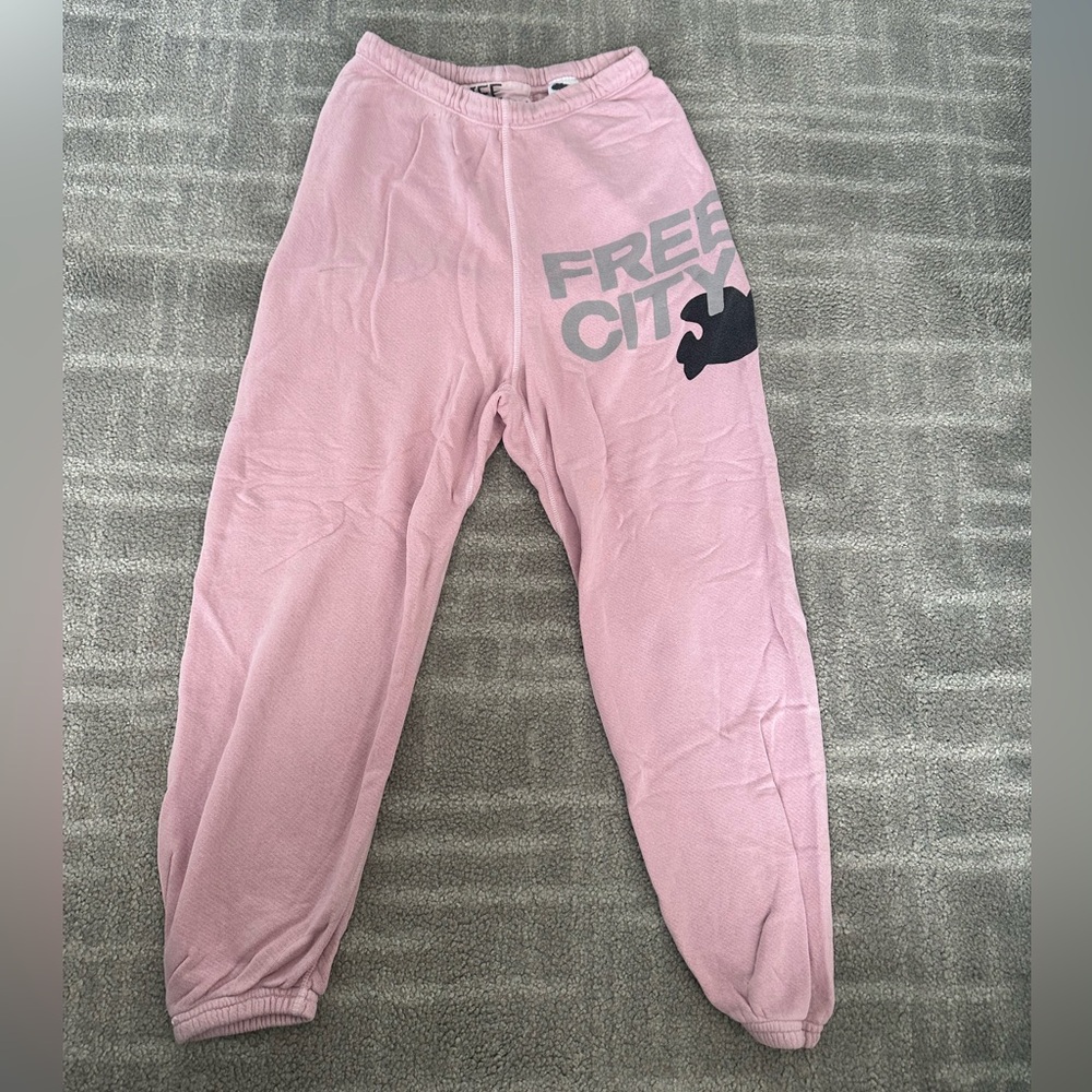 Pink Free City Sweatpants